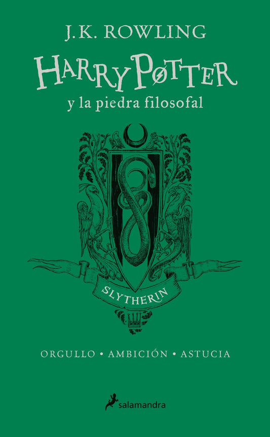 Harry Potter 1 y la piedra filosofal (Slytherin 20º aniversario) - J. K. Rowling - Sarasvati Librería