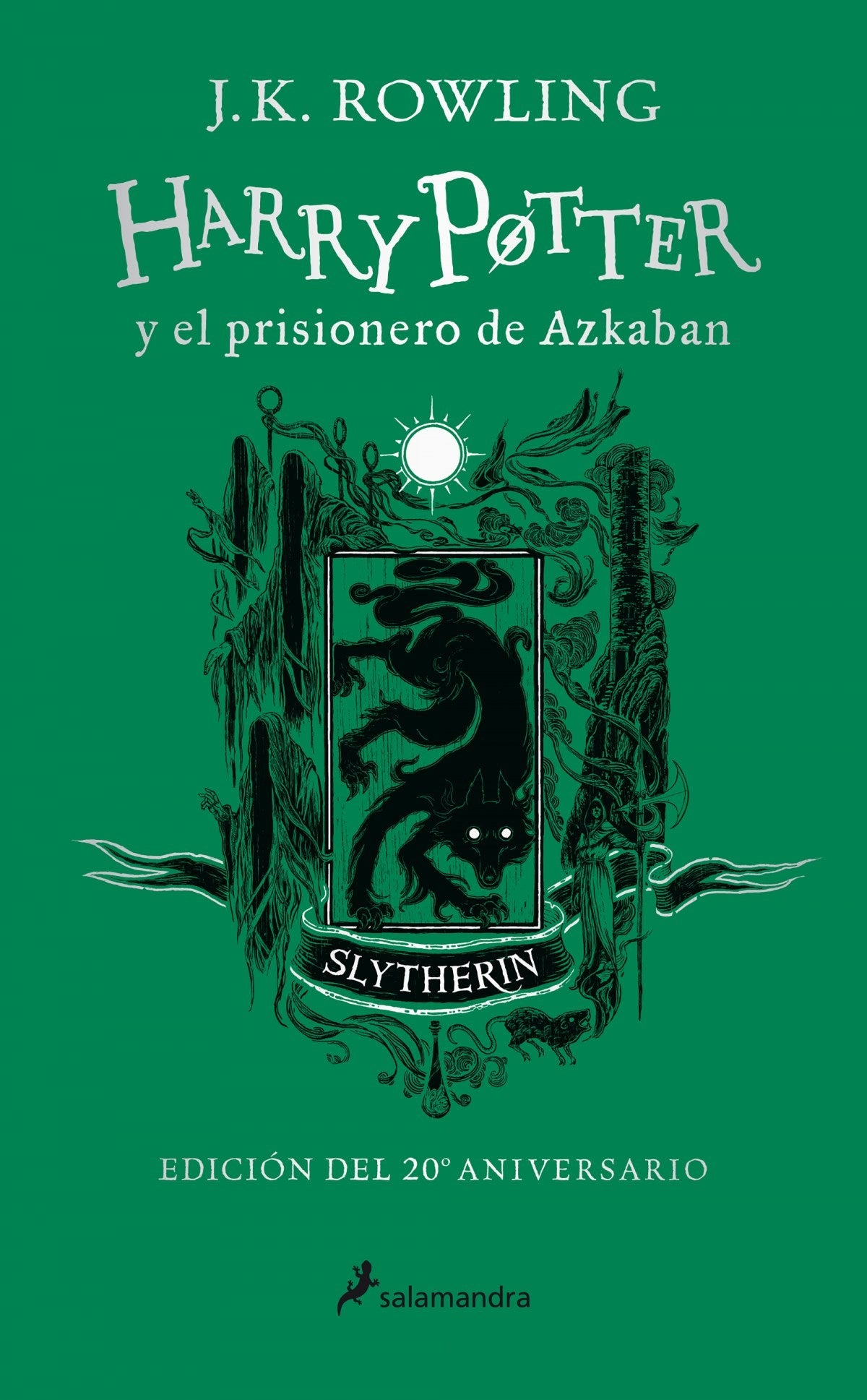 Harry Potter 3 y el prisionero de Azkaban (Slytherin 20º aniversario) - J. K. Rowling - Sarasvati Librería