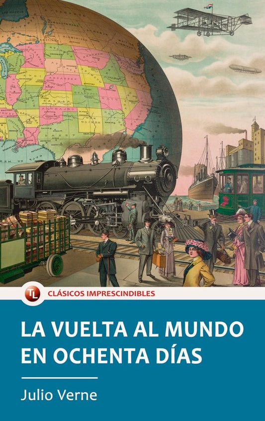 La vuelta al mundo en ochenta días - Julio Verne - Sarasvati Librería
