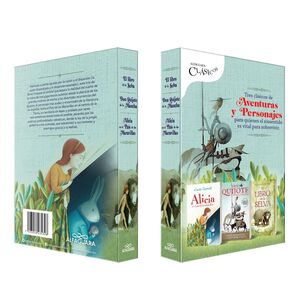 Paquete Clásicos Alfaguara (Libro de la selva, Quijote de la mancha, Alicia en el país de las maravillas)