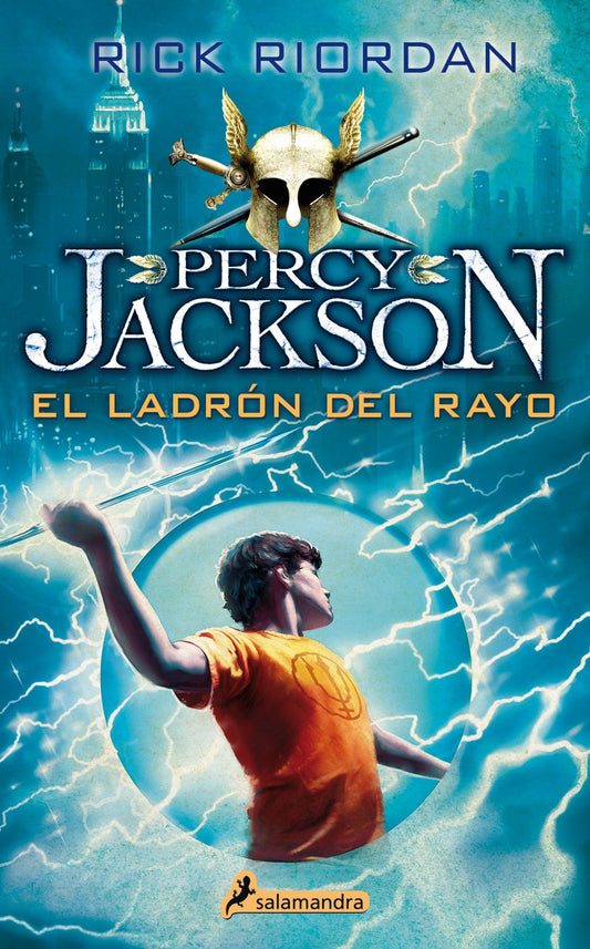 Percy Jackson 1: El ladrón del rayo - Rick Riordan - Sarasvati Librería