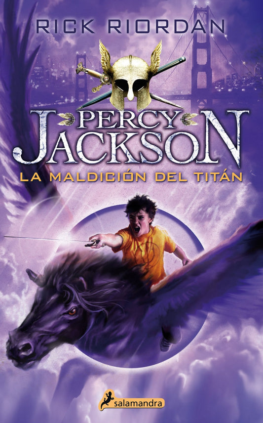 Percy Jackson 3: La maldición del titán - Rick Riordan - Sarasvati Librería