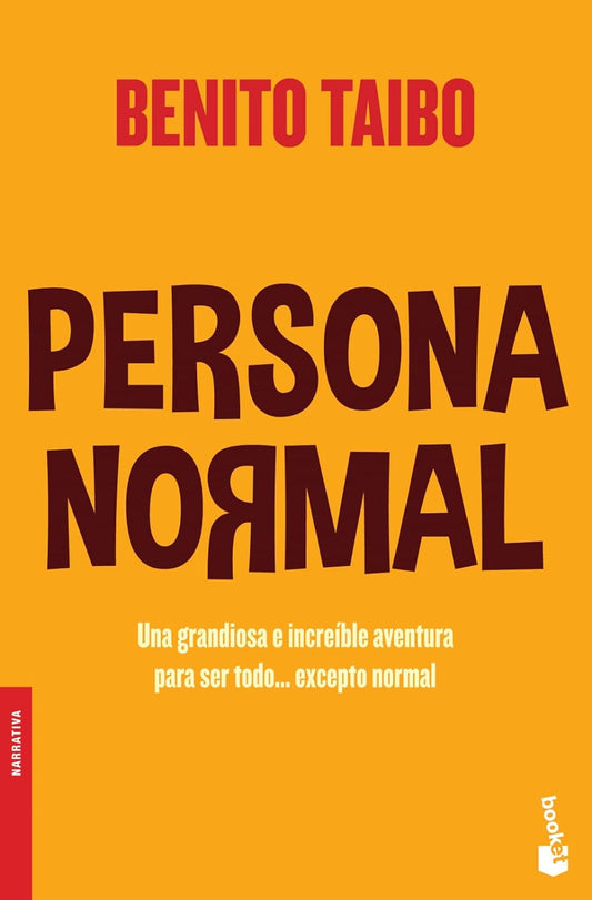 Persona normal - Benito Taibo - Sarasvati Librería